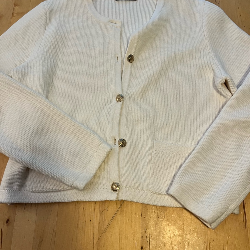 J. Crew Cream Emilie Lady Jacket Cardigan